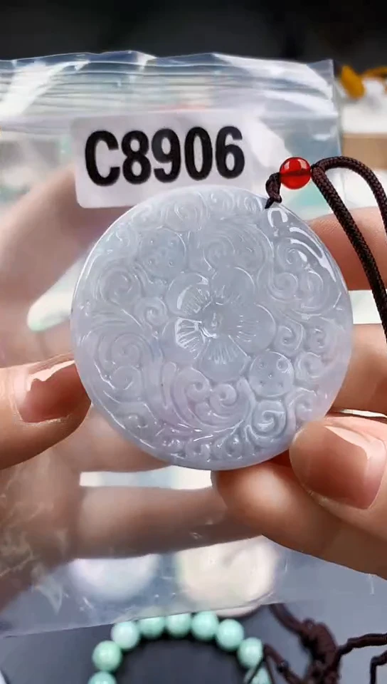 颈饰未镶嵌翡翠天然翡翠吊坠挂件