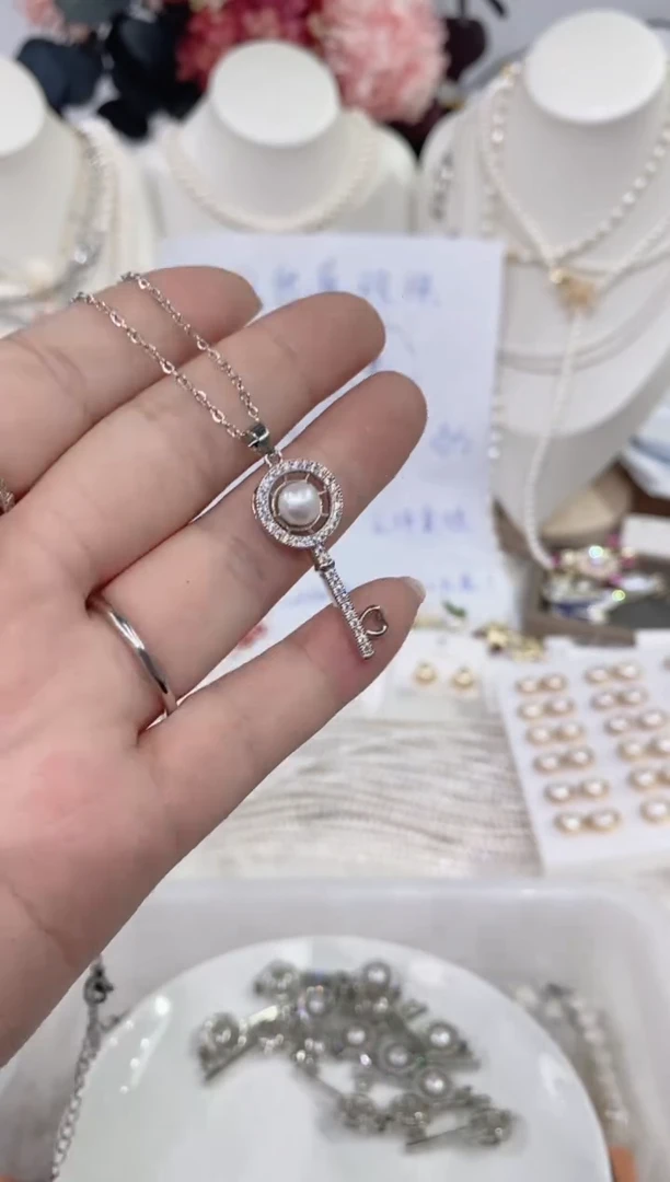 颈饰未镶嵌淡水珍珠958