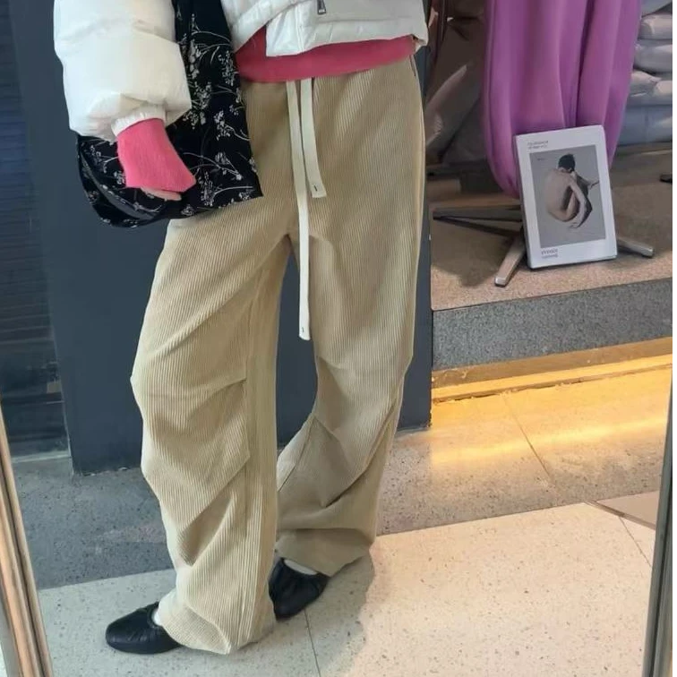 【清】NO退换-条绒裤【40013】