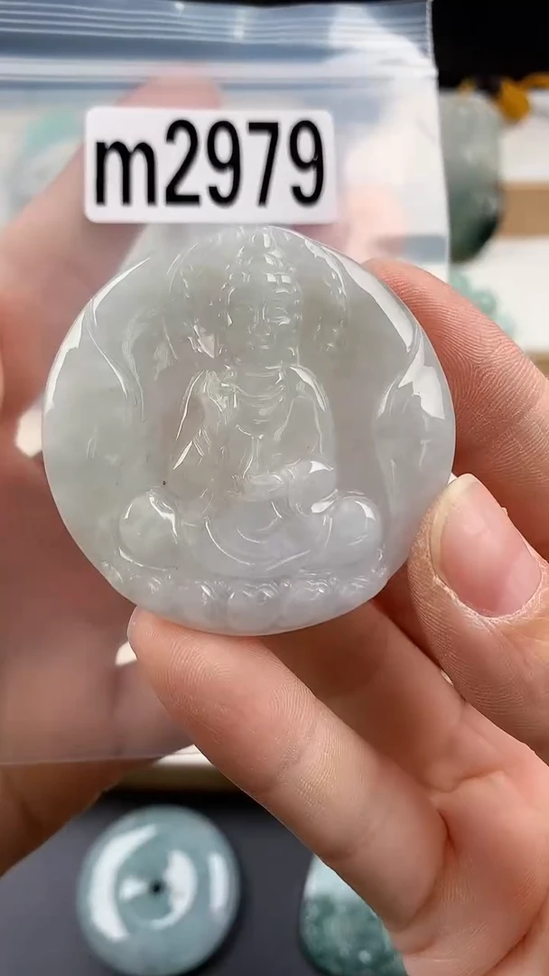 颈饰未镶嵌翡翠天然翡翠吊坠挂件