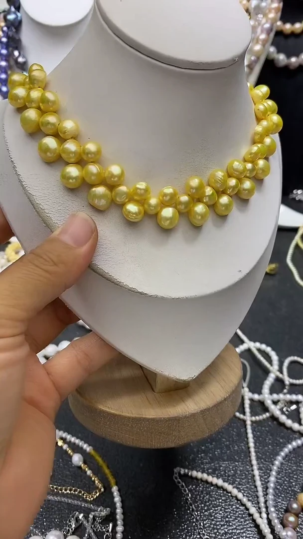 颈饰未镶嵌淡水珍珠多人