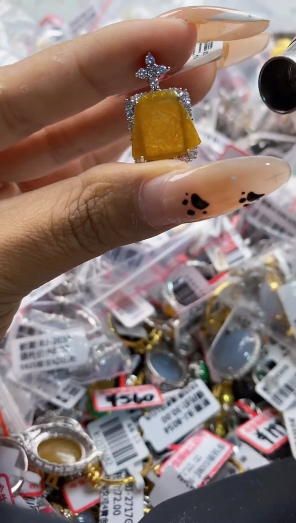 翡翠戒指银S925镶嵌333333   9