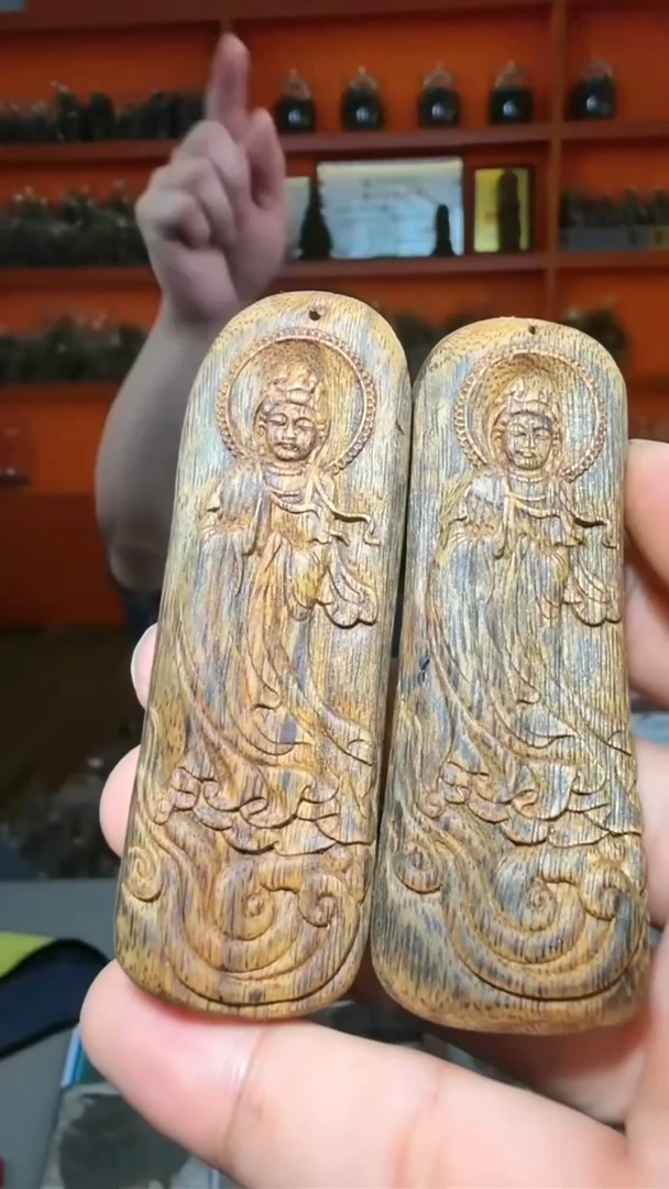 沉香手把件117号沉水28g多样性发一