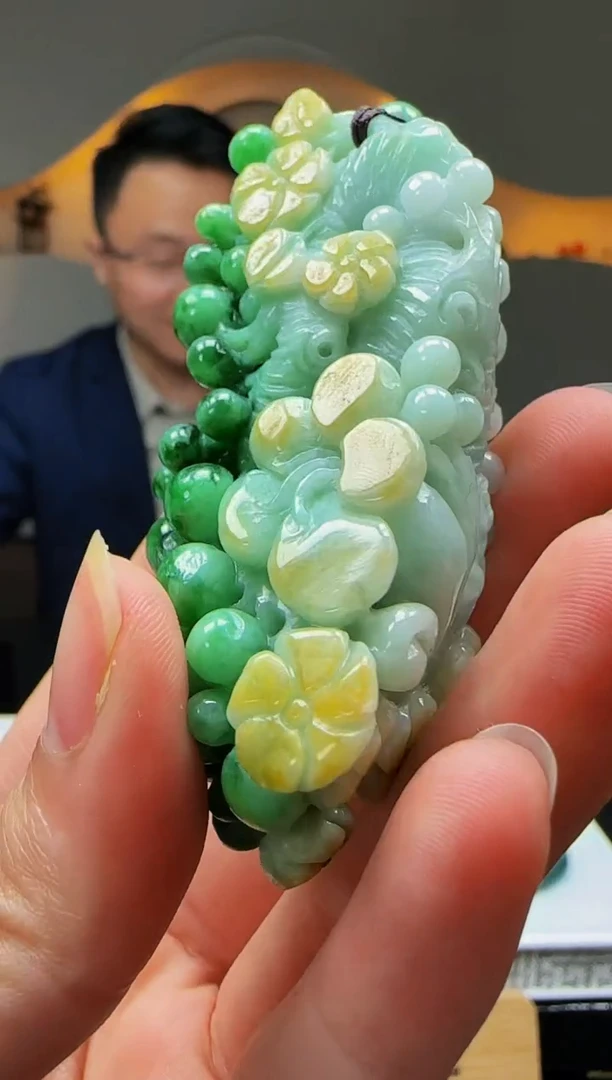 【闪购商品】定制翡翠未镶嵌Q03607翡翠毛货