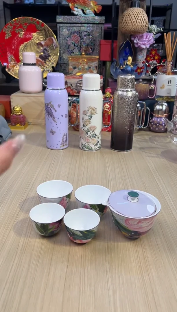 112油画茶具套