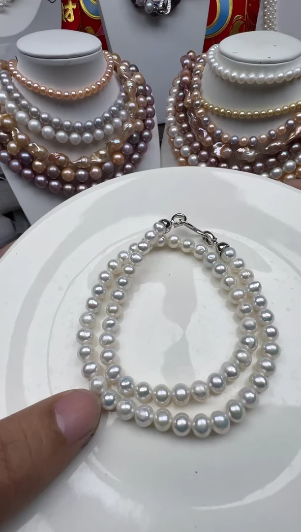 【闪购商品】淡水珍珠颈饰未镶嵌1