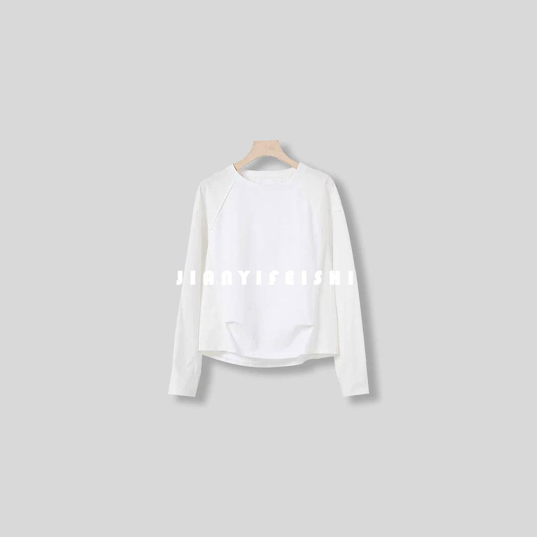 简一【爆款长袖】超细旦早秋长袖休闲上衣