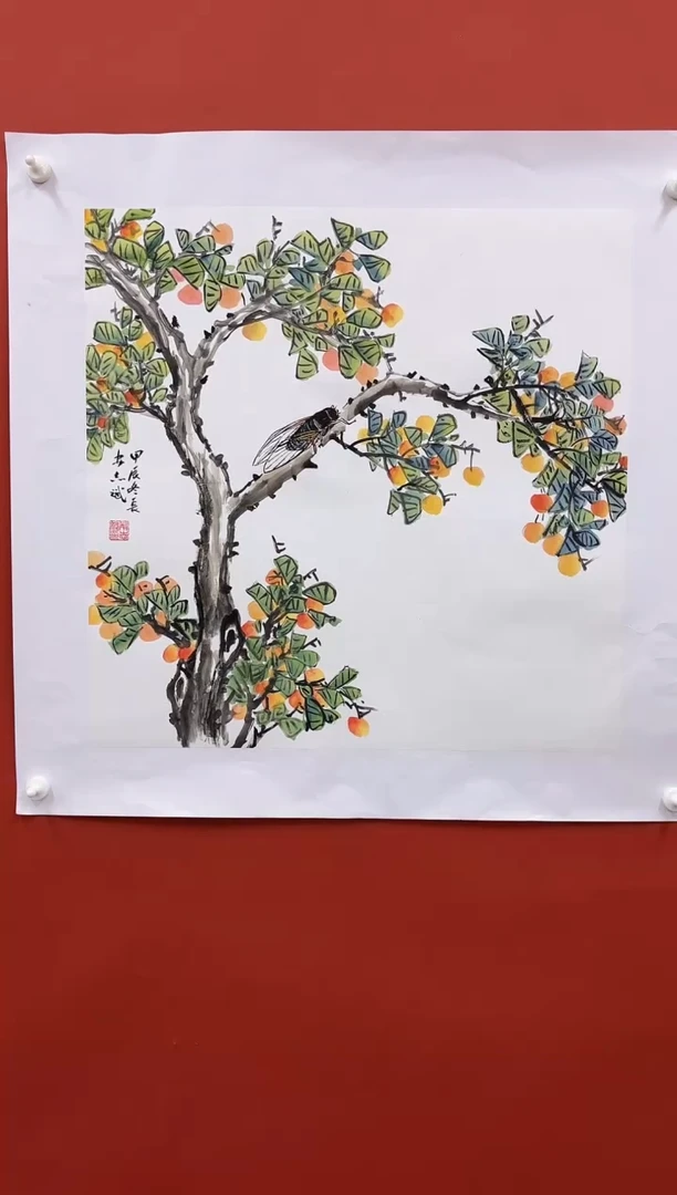 国画解志斌国画纯手绘