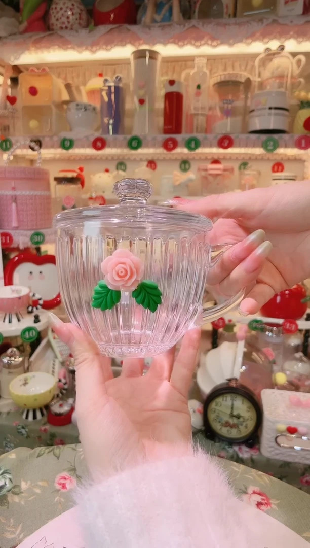 【闪购商品】摆件玻璃早餐杯品质好，发货快，放心拍