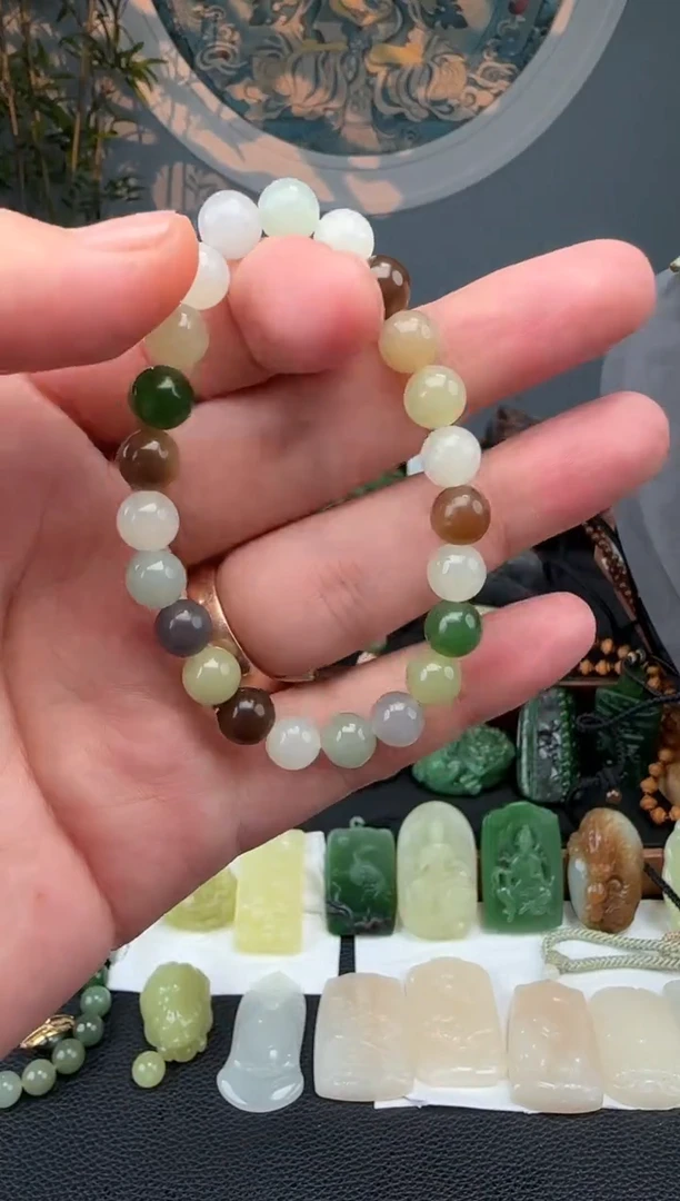 和田玉未镶嵌挂件和田玉