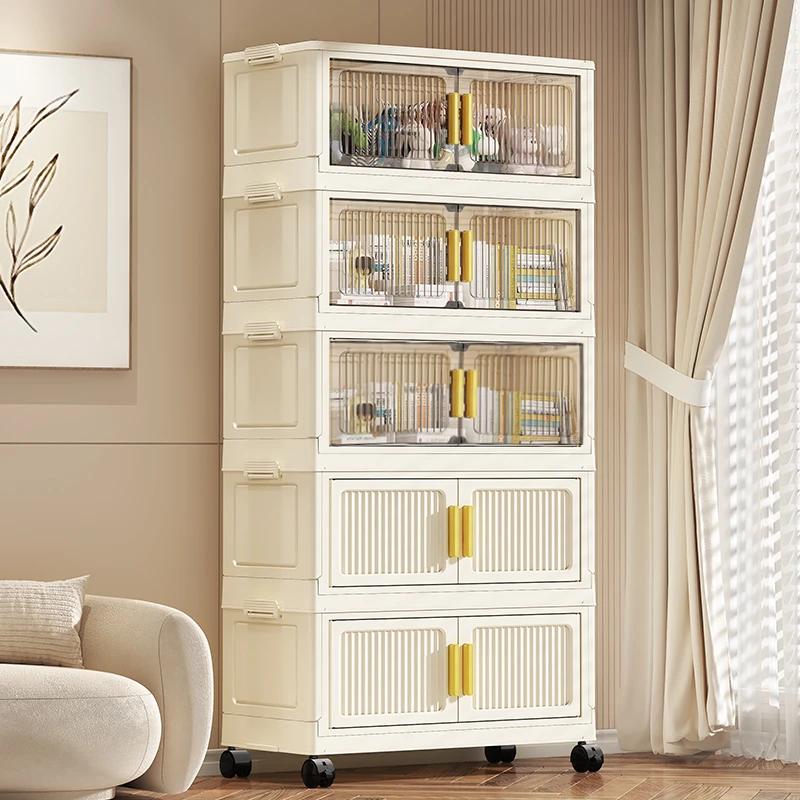 【60面宽】AJ 居家好物家用可折叠可移动收纳柜杂物整理收纳柜