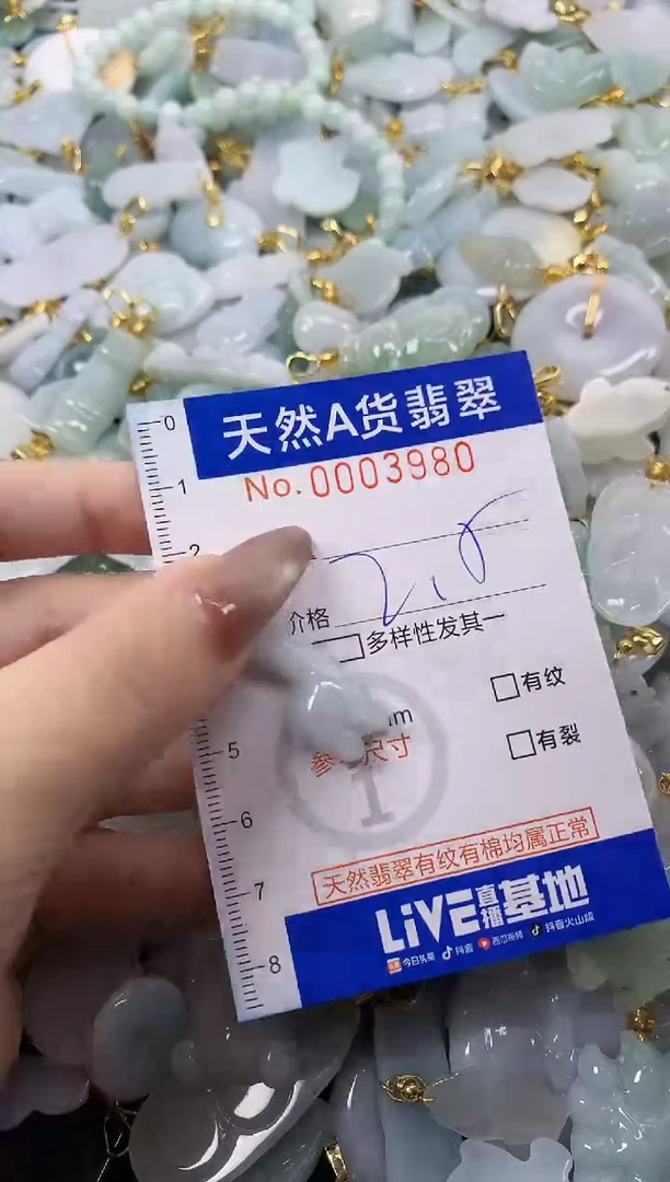 翡翠未镶嵌颈饰天然A货翡翠