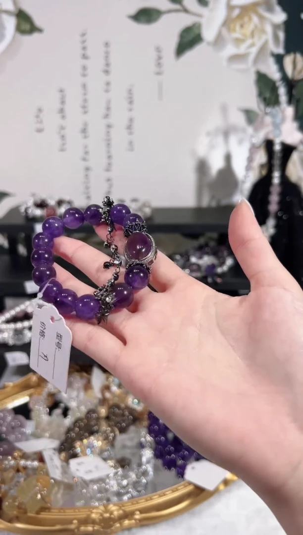 【闪购商品】水晶手链未镶嵌天然水晶多样性发货发起一