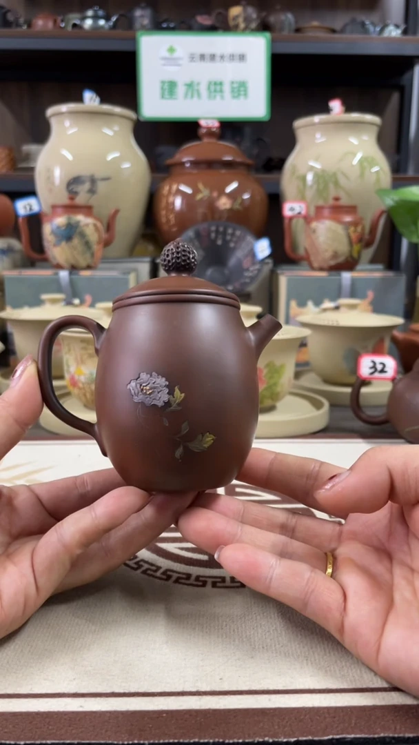 西****段建水紫陶普璞老师刻填壶