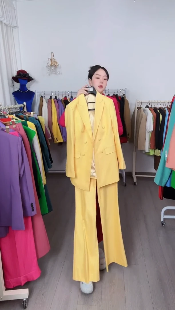 XL码喇叭裤套装（默认微瑕、不退不换）