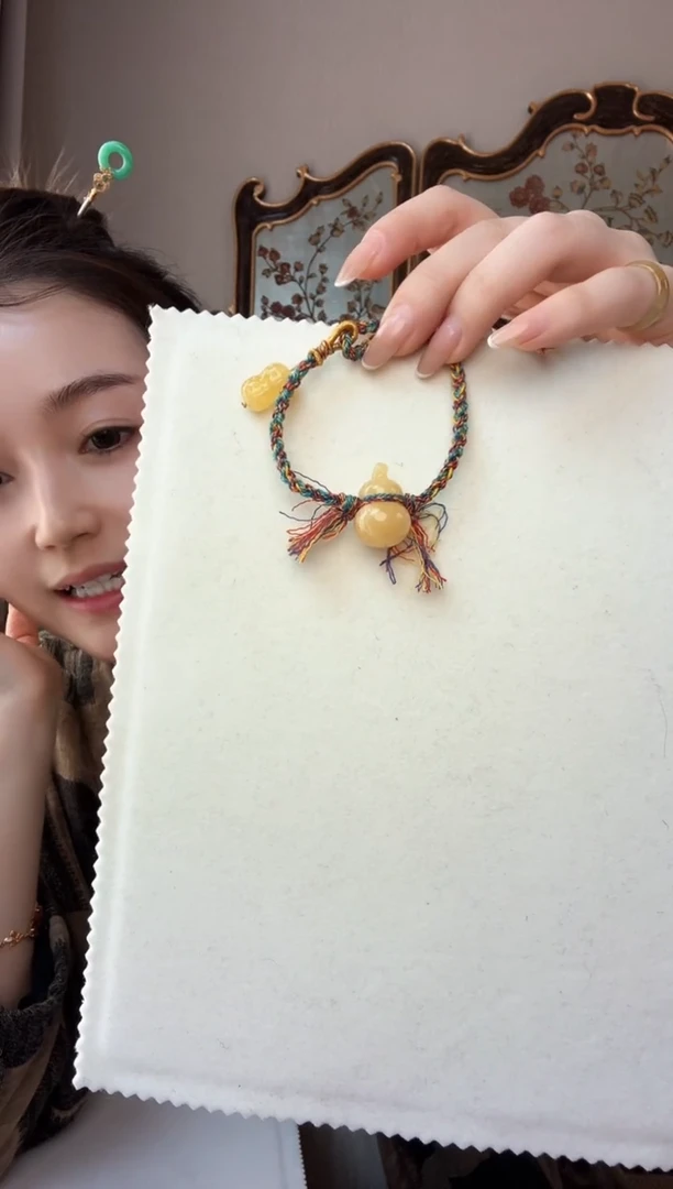 【闪购商品】蜜蜡手链未镶嵌葫芦蜜蜡手绳