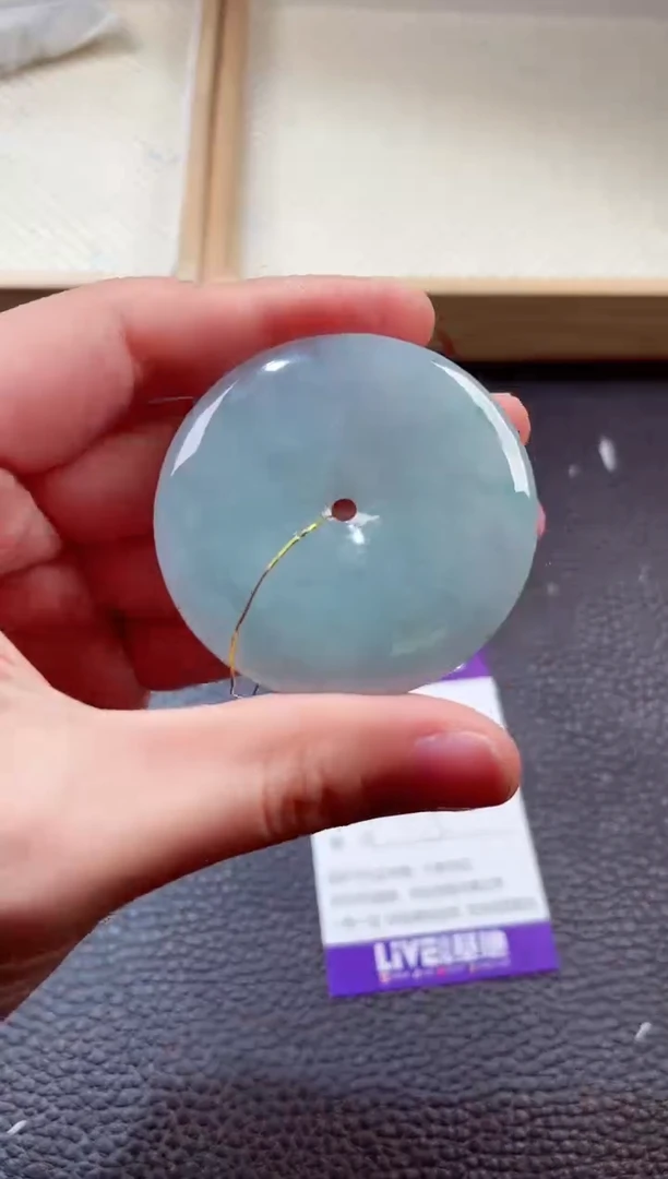 翡翠未镶嵌颈饰00002910