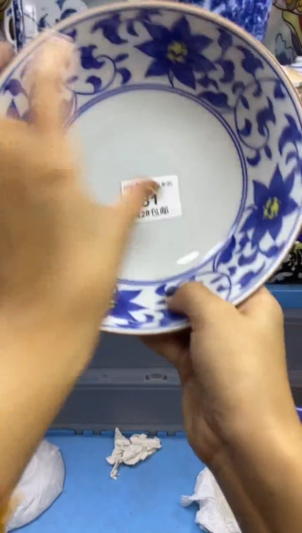 瓷片摔***?瓷色工艺品品品品081