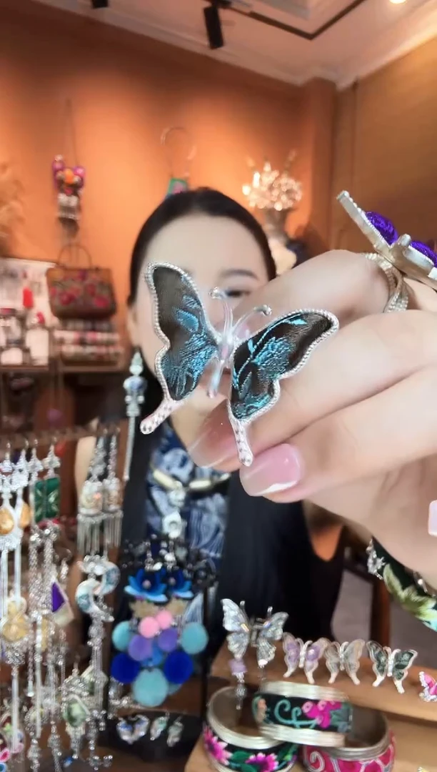 刺绣纯手工民族风戒指