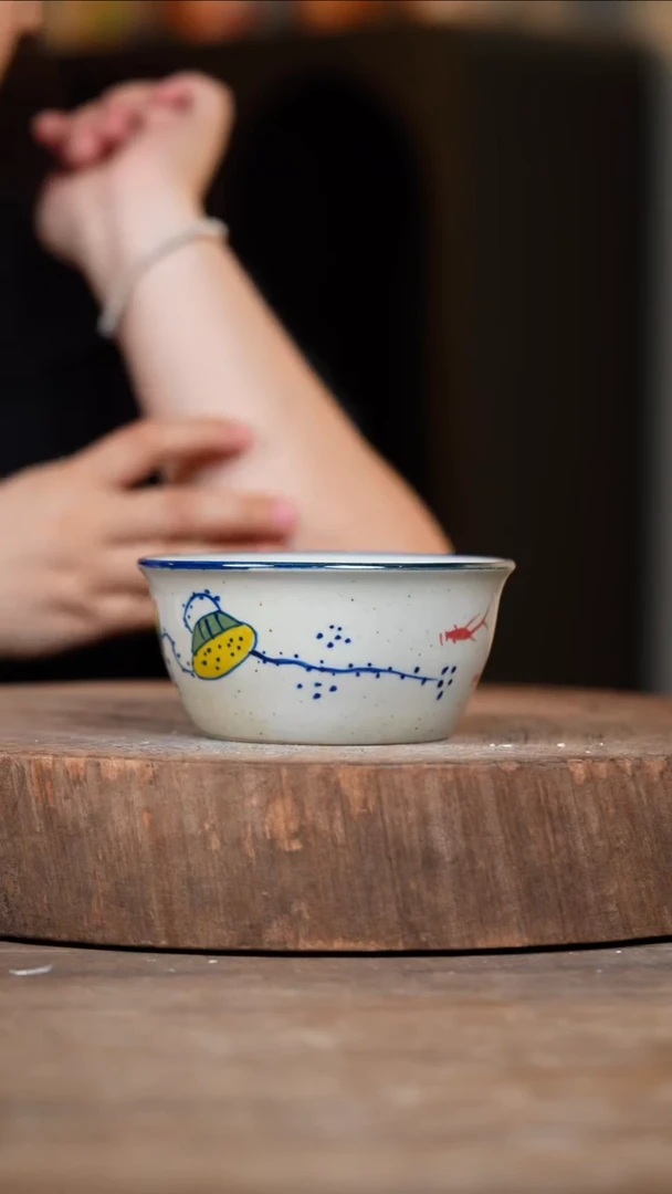 瓷片景德镇高温釉下彩（食品级）