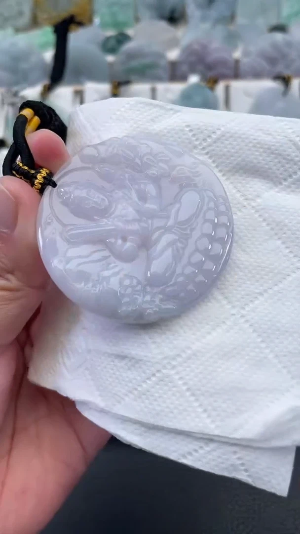 颈饰未镶嵌翡翠天然缅甸翡翠A货87