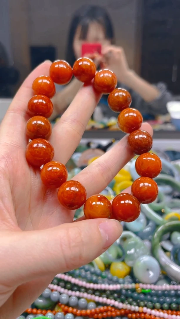 翡翠未镶嵌颈饰13mm/L/翡翠A货一图一物