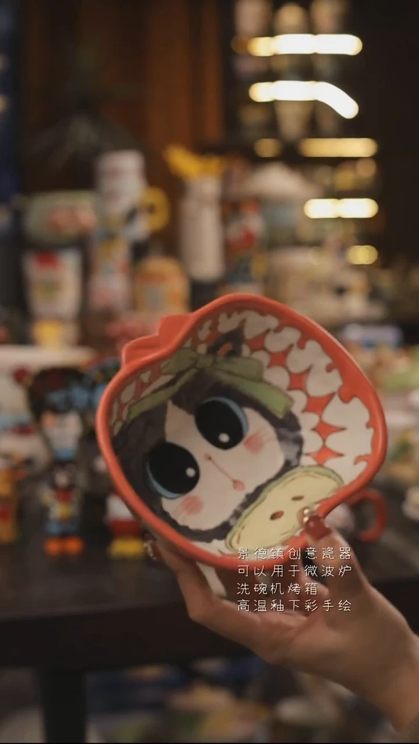 景德镇釉下彩绘设计师款式陶瓷