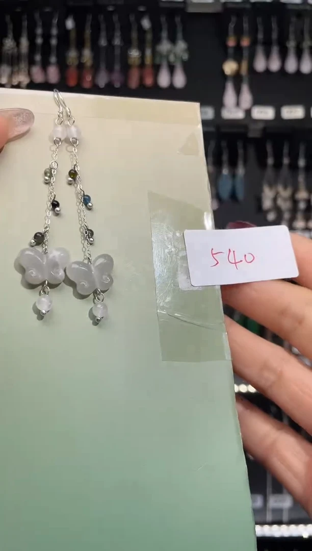 【闪购商品】紫晶耳饰银S925镶嵌喜欢拍