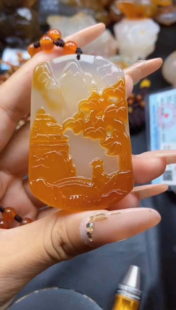 玛瑙/玉髓颈饰未镶嵌ll