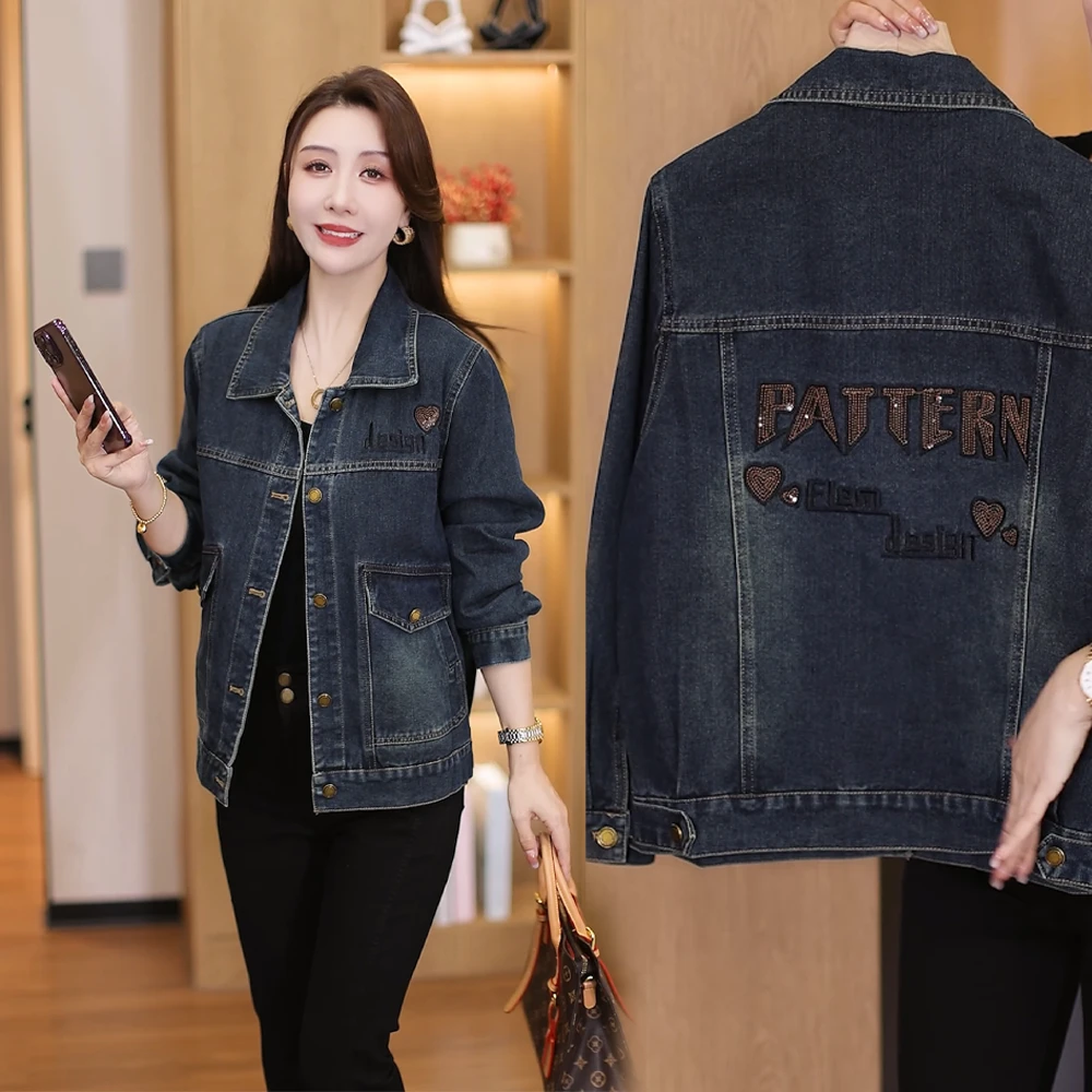 复古女牛仔外套短款水洗2025春秋季新款爆款小个子高级夹克上衣