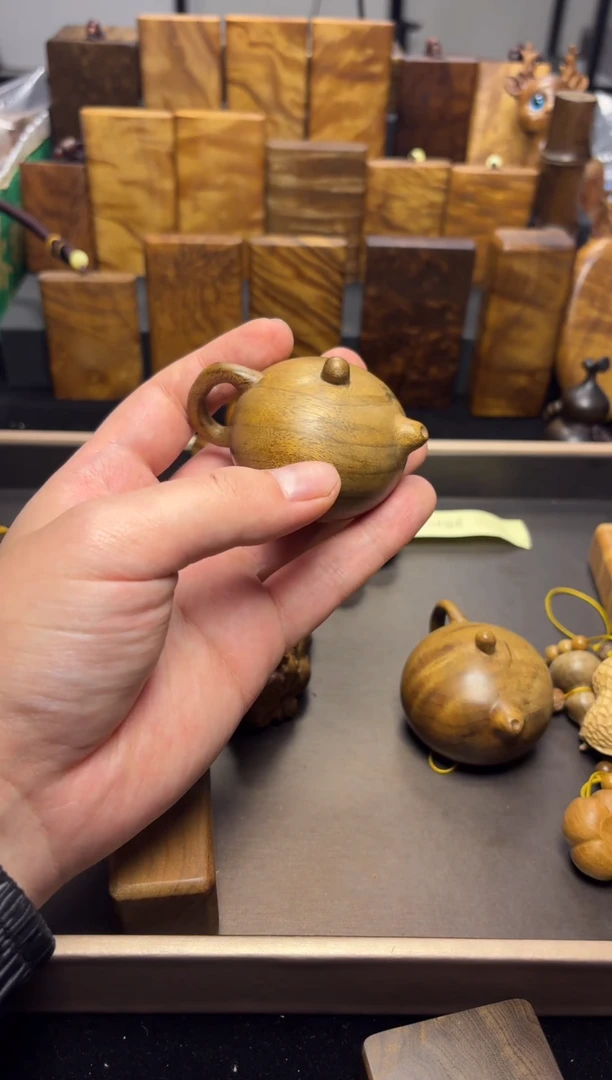 【闪购商品】楠木（金丝楠）其他把把壶89