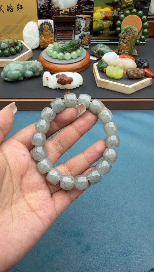 未镶嵌手串和田玉qh12