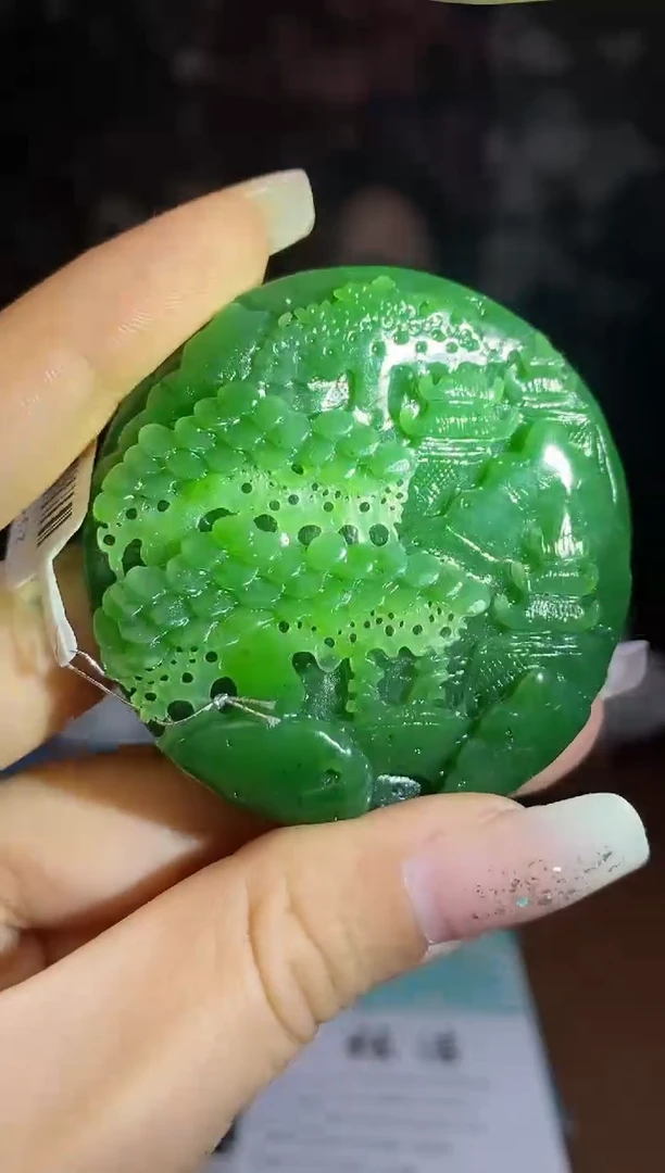 和田玉未镶嵌颈饰q635