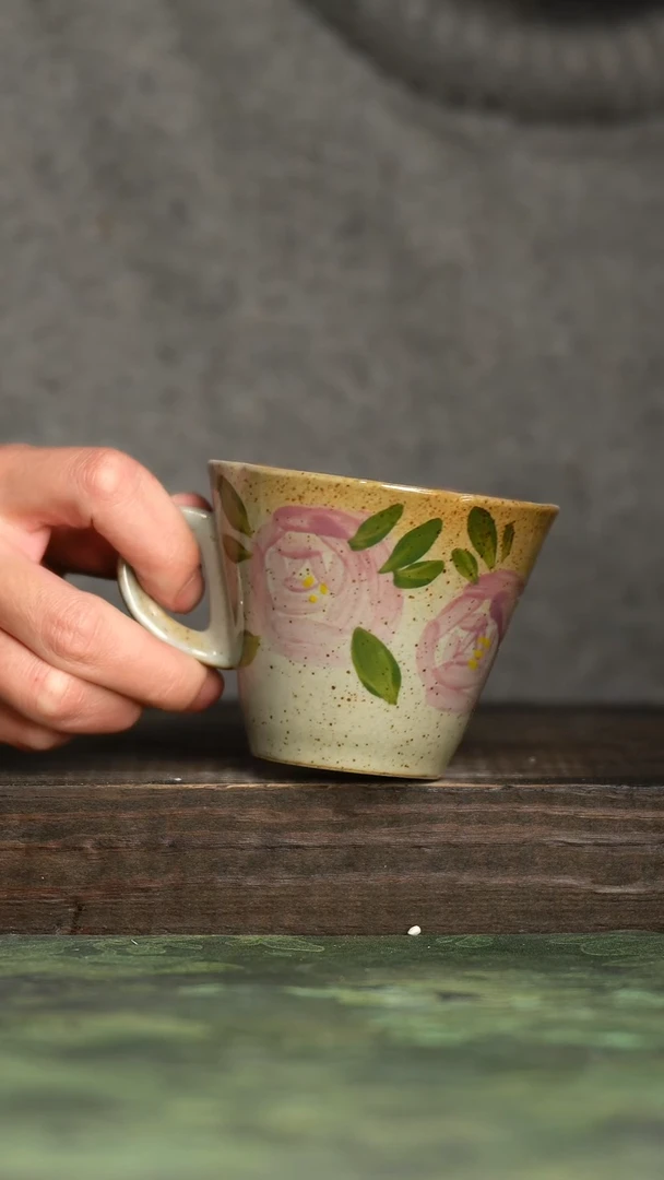 【闪购商品】杯青诗手工手绘瓷器