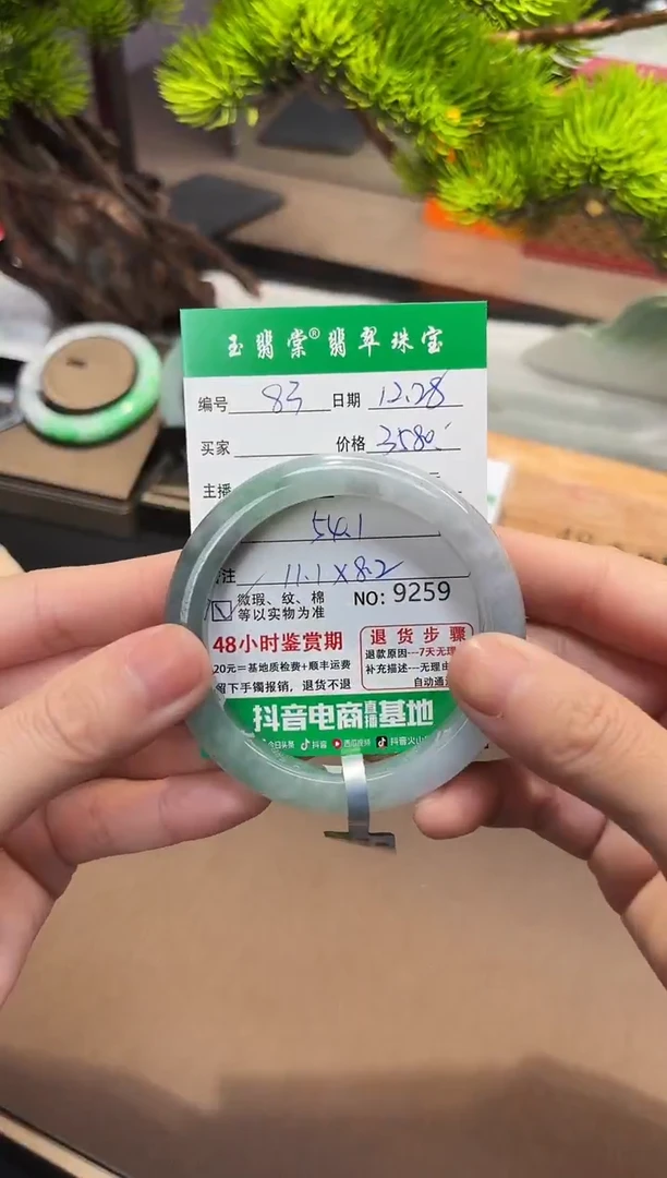 未镶嵌手镯翡翠翡翠83