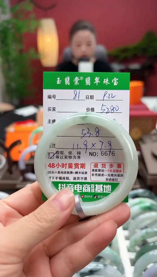 未镶嵌手镯翡翠翡翠81