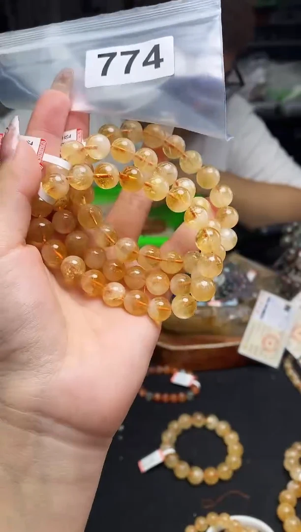 水晶手串未镶嵌手串774多样性发其一