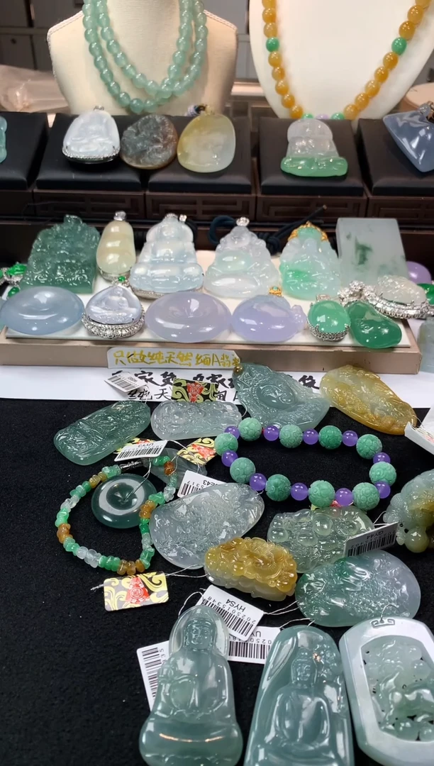 未镶嵌定制翡翠浪*  S毛货不退不换