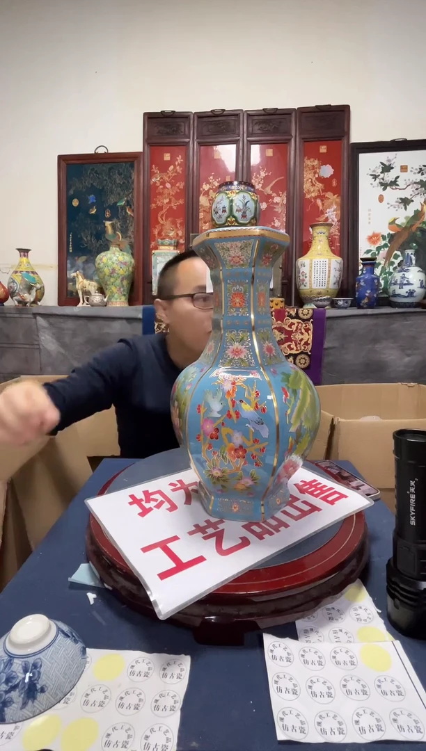 摆件陶陶瓷摆件W110