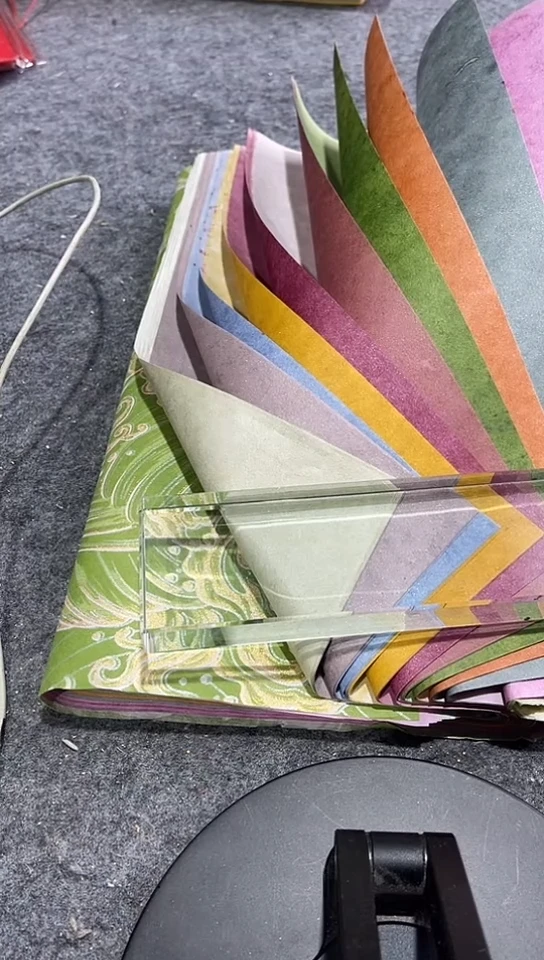 33/45粉连虎皮纹10色50张