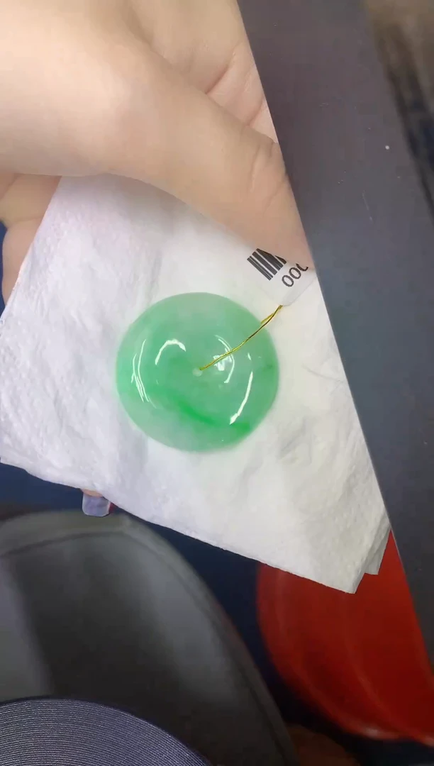 颈饰未镶嵌翡翠缅甸天然翡翠A货