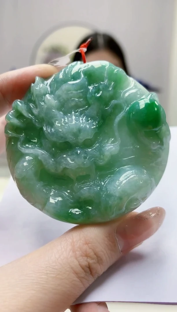 未镶嵌定制翡翠4812jw-毛货挂件51