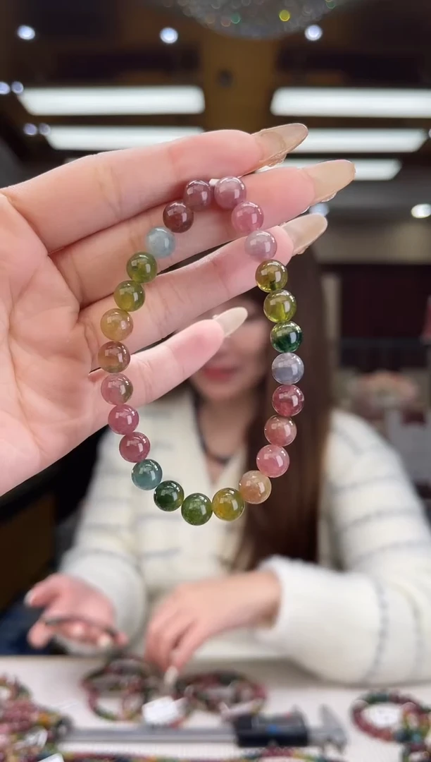 【闪购商品】碧玺/未镶嵌7mm+碧玺单圈38多样性发货