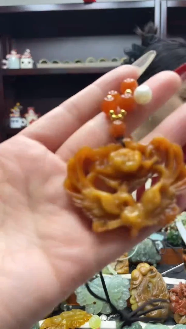 未镶嵌岫玉吊坠多样性发货*拍一发一