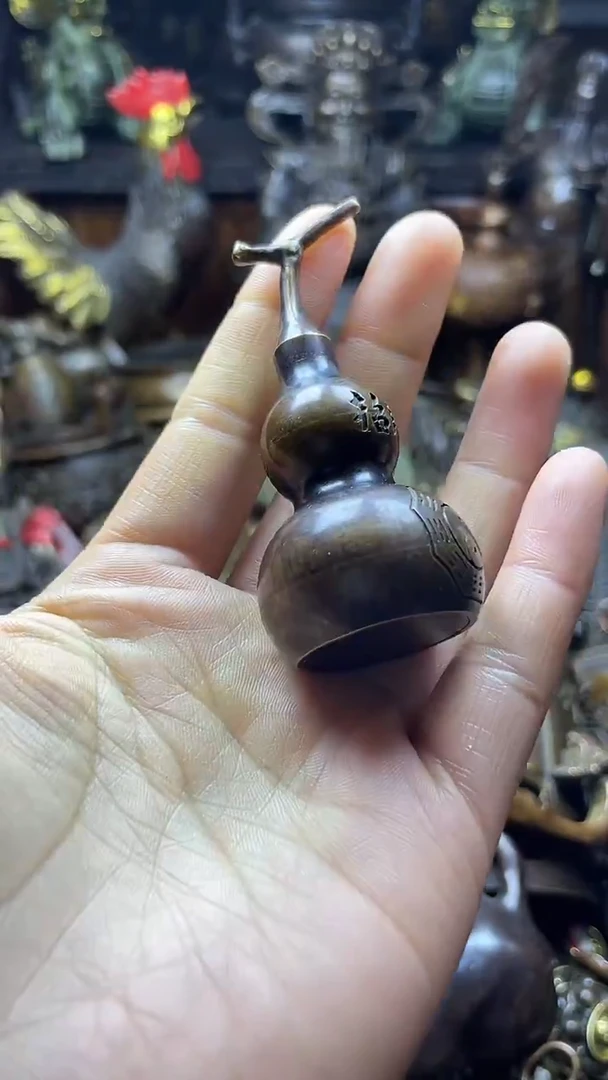 闪购链接，点击下单，有运费险，铜摆件