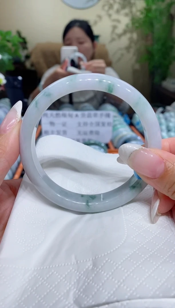 未镶嵌手镯翡翠圈口62.1