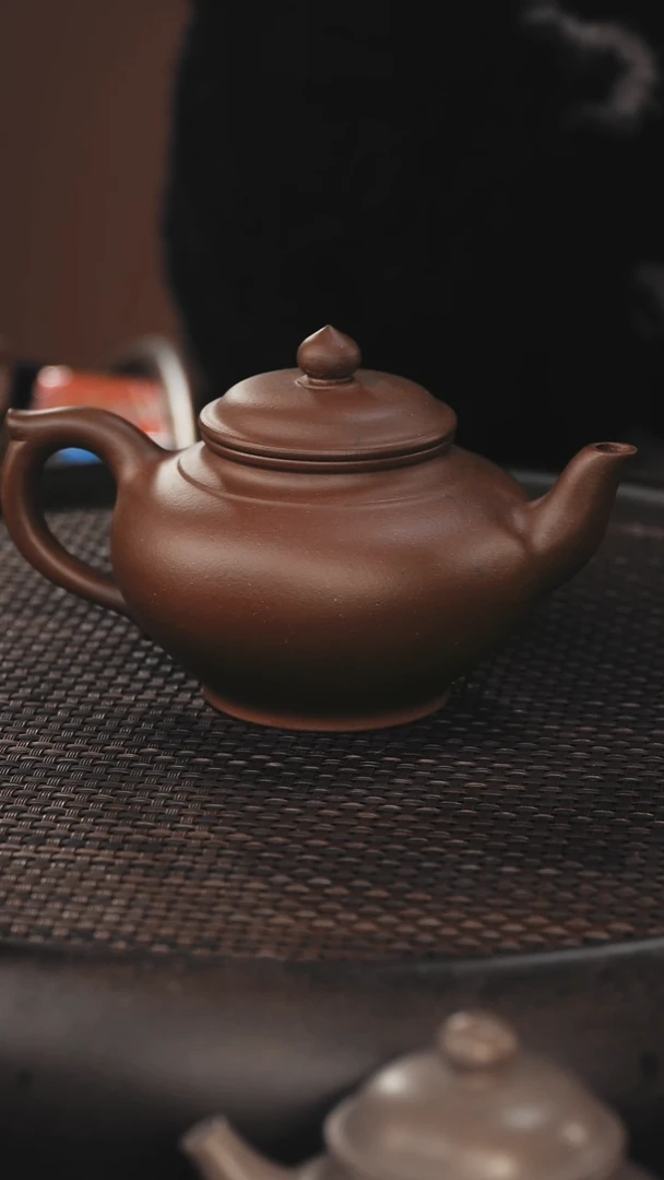 茶壶紫砂笑樱 底槽清