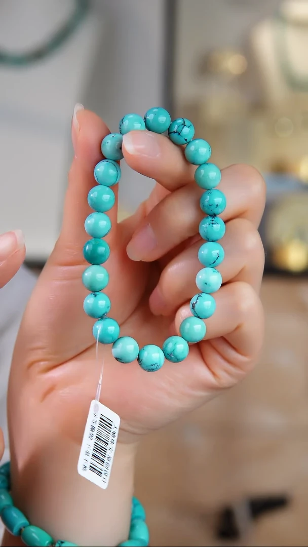 未镶嵌绿松石手串1