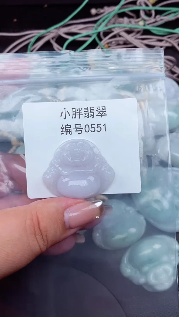 翡翠未镶嵌颈饰缅甸天然A货翡翠0551