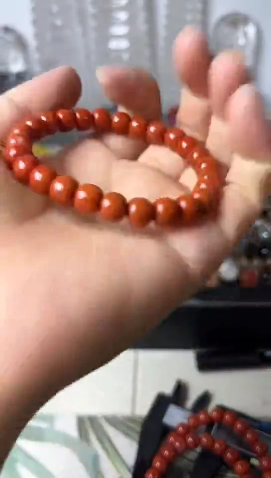 【闪购商品】南红玛瑙手链未镶嵌  矿坑